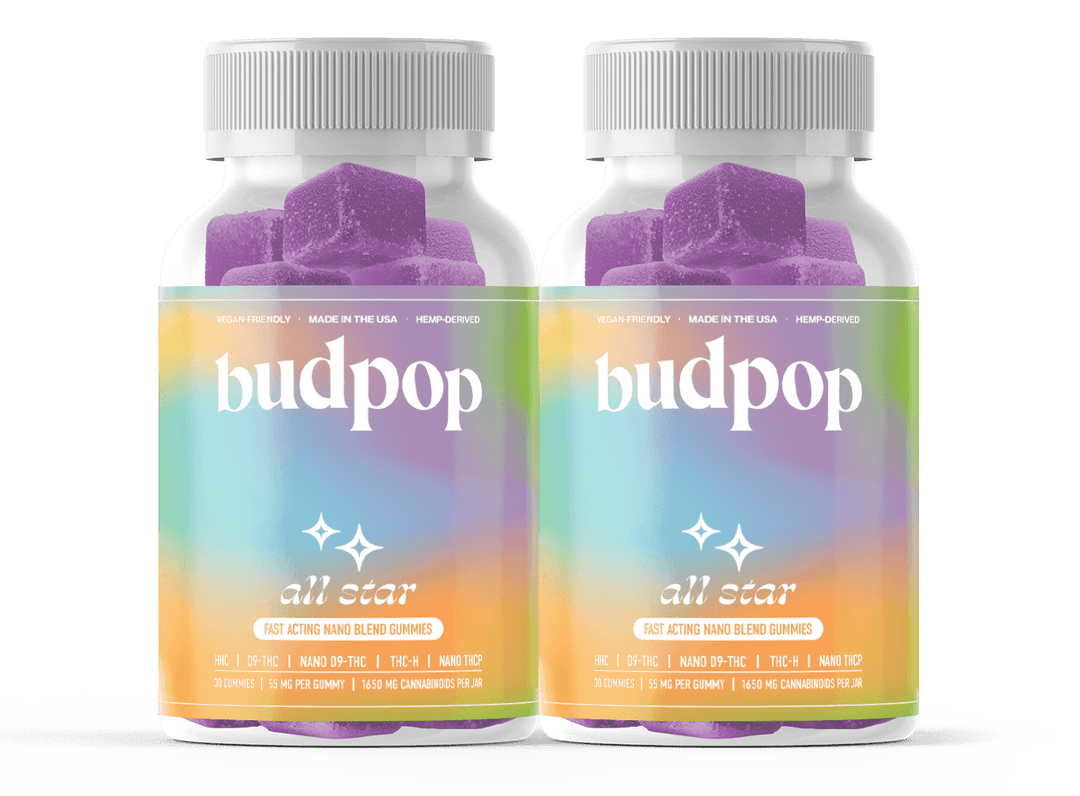 All Star Relief Gummies – THCH+D9+HHC+THCP