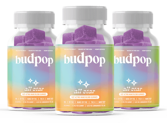 All Star Relief Gummies – THCH+D9+HHC+THCP