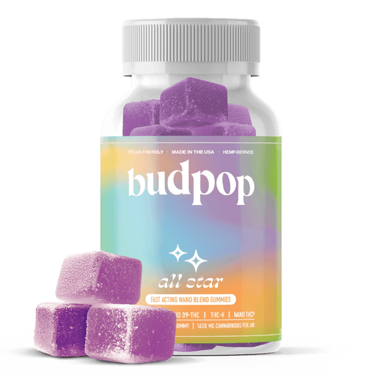 All Star Relief Gummies – THCH+D9+HHC+THCP